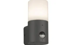 Vägglampor Utomhus<Trio Lighting Hoosic Vägglampa E27 antracit rörelsesensor IP44