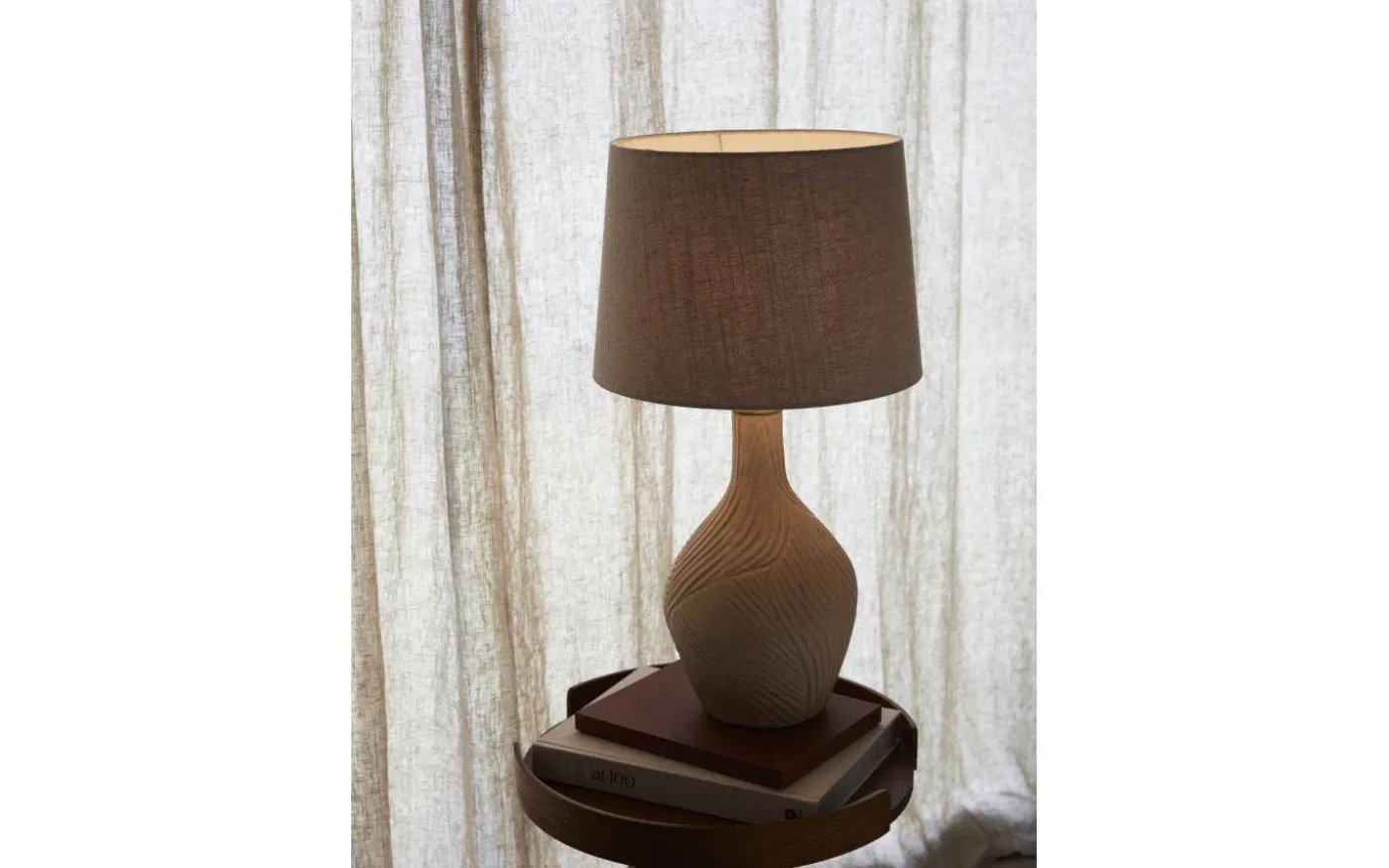 Hope Lampfot 44cm Beige