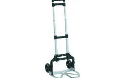 Hopfällbar transportkärra