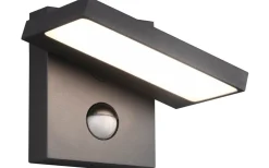Vägglampor Utomhus<Trio Lighting Horton Vägglampa LED antracitgrå rörelsesensor IP54