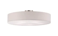 Trio Lighting Hotell Plafond 65cm 5xE27 vit* Plafonder