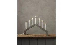 Star Trading House Adventsljusstake 7L 37cm Beige* Visa Alla Adventsljusstakar|Adventsljusstakar 31-60 Cm