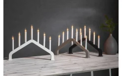 Star Trading House Adventsljusstake 7L 37cm Beige* Visa Alla Adventsljusstakar|Adventsljusstakar 31-60 Cm