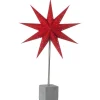 Visa Alla Julstjärnor|Julstjärnor På Fot<Markslojd Hård Julstjärna på Fot 58cm Röd