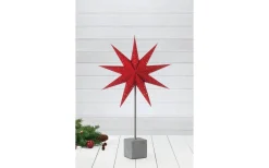 Visa Alla Julstjärnor|Julstjärnor På Fot<Markslojd Hård Julstjärna på Fot 58cm Röd