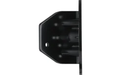 Hörnfäste 11,2cm Universal Svart