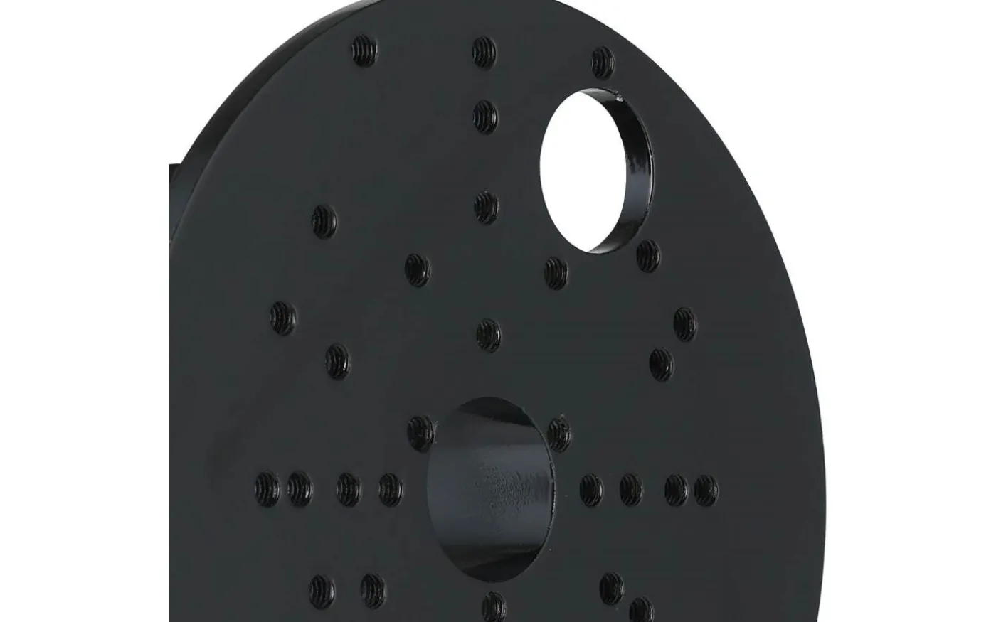 Hörnfäste 11,2cm Universal Svart