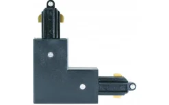 Malmbergs Hörnskarv till 1-fas Skena Svart* Skensystem|Kök & Matplats