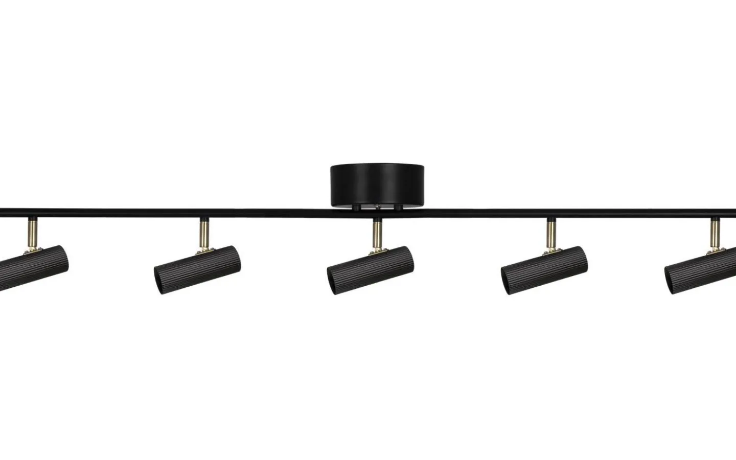 Avlånga Takspotlights|Takspot Med Minst 4 Lampor<Globen Lighting Hubble Takspotlight 120cm Svart