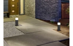 Trio Lighting Hudson Pollare 30cm E14 antracit IP44* Pollare & Grindlyktor