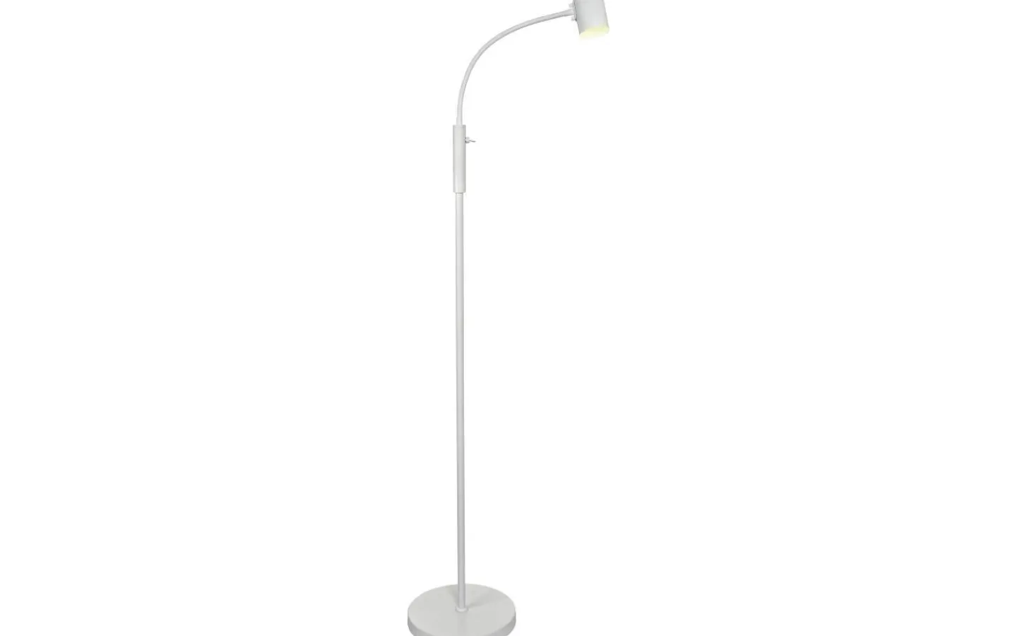 Aneta Hugin Golvlampa 135cm Vit* Golvläslampor