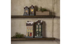 Star Trading Hus Batteridriven Dekoration Grön* Batteri Julpynt Inomhus