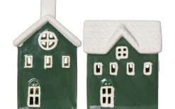 Batteri Julpynt Inomhus|Inomhusdekorationer Batteri<Star Trading Husby Bordsdekoration 2-pack Grön