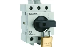 Malmbergs Huvudbrytare 125A, 3 mod* Normkomponenter