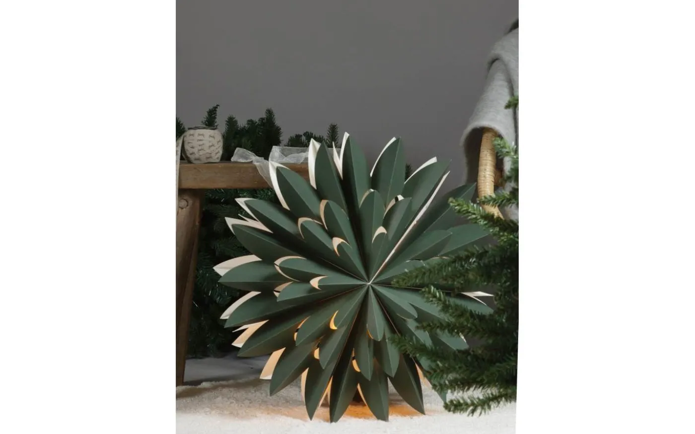 Hyacint Julstjärna 50cm Grön