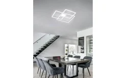 Trio Lighting Hydra Plafond LED 3-delad mattvit 4000K* Plafonder