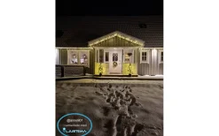 Konstgranar Med Led|Julpynt Utomhus<Star Trading Hytte Konstgran LED 120cm IP44