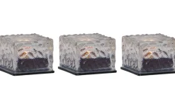 Icecube Solcellsljus 3-pack
