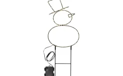 Star Trading Iceman Batteridriven Siluett 37cm Utomhusbruk* Batteri Julpynt Utomhus