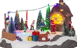 Star Trading Iceville Julby 27cm Multifärgad* Julbyar Och Figurer