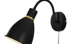 Aneta Idre Vägglampa Svart* Läslampor