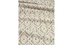 Ikat Bomullstyg Metervara 140cm Beige