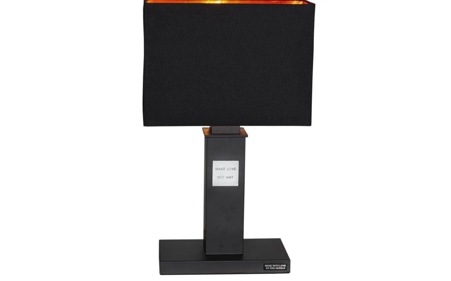 Bordslampor<By Rydens In Love Bordlampa 56,5cm Matt Svart