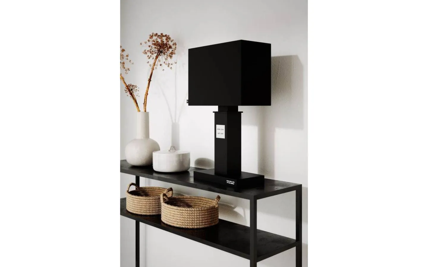 Bordslampor<By Rydens In Love Bordlampa 56,5cm Matt Svart