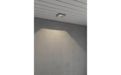 Infällda Spotlights Utomhus<Konstsmide Inbyggd Takspot 5W LED 3000K Justerbar spridning Rostfri IP44