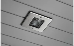 Infällda Spotlights Utomhus<Konstsmide Inbyggd Takspot 5W LED 3000K Justerbar spridning Rostfri IP44