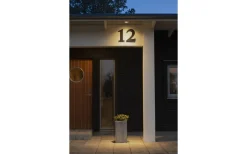 Inbyggd Takspot 6W LED 3000K Vit/Glas front IP44