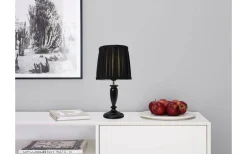 Cottex Ines Bordslampa 34cm Svart* Vardagsrum|Bordslampor