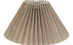 Plisserade Lampskärmar<PR Home Ines Lampskärm Linnebeige 25cm
