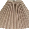 Plisserade Lampskärmar<PR Home Ines Lampskärm Linnebeige 30cm