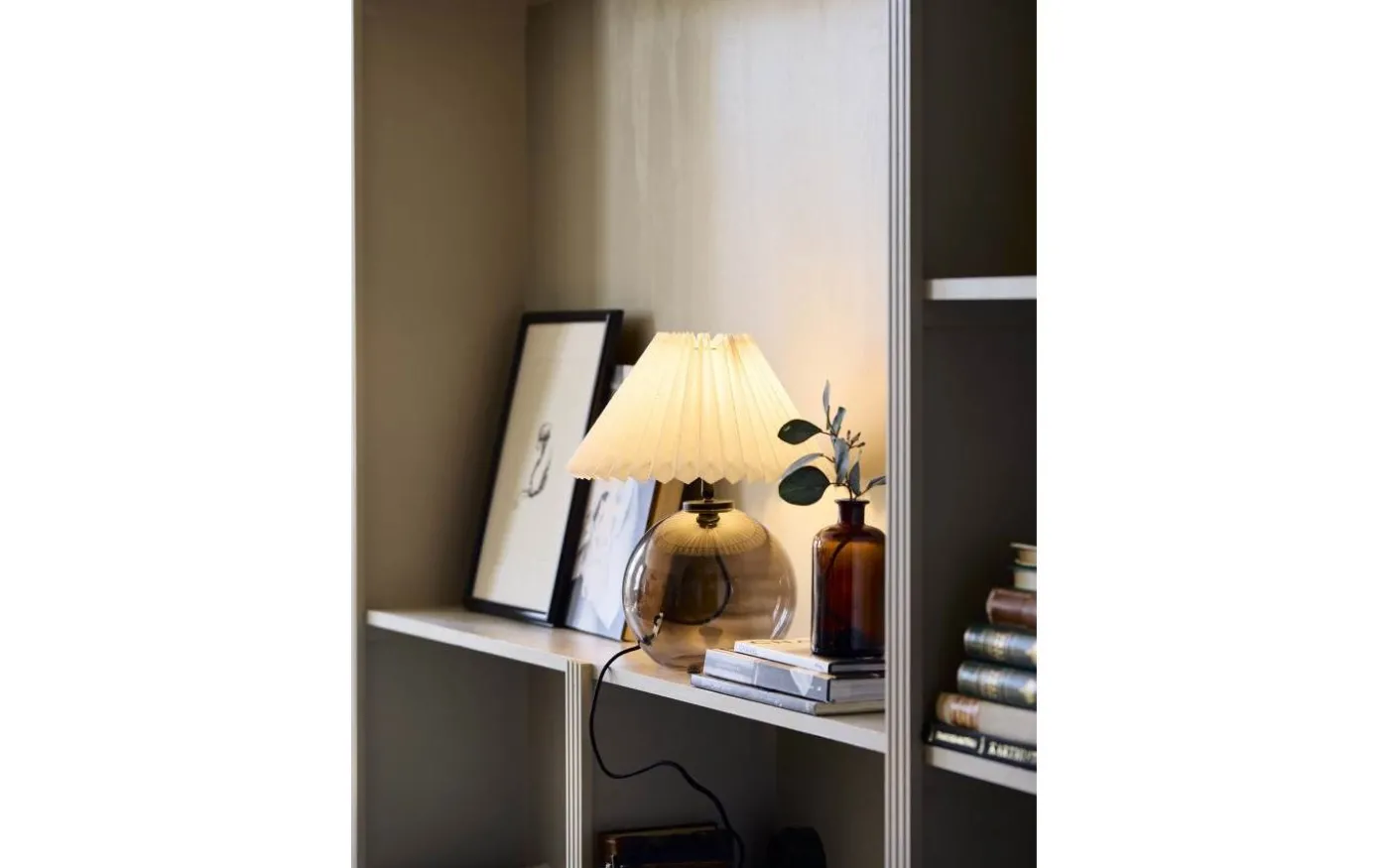 Ines Lampskärm Offwhite 30cm