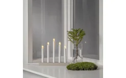 Inez Adventsljusstake 24cm Beige