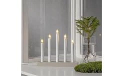Inez Adventsljusstake 24cm Beige