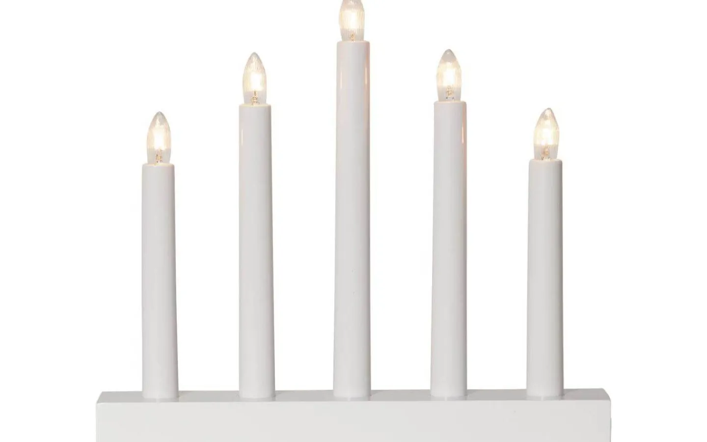 Star Trading Inez Adventsljusstake 24cm Vit* Visa Alla Adventsljusstakar|Adventsljusstakar 0-30 Cm