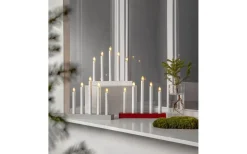Adventsljusstakar 0-30 Cm<Star Trading Inez Adventsljusstake 24cm Vit