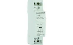 Kontaktorer, Startutrustning<Malmbergs Installationskontaktor, 1 modul, 20A, 2-Pol