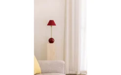 Globen Lighting Iris Bordslampa 51cm Burgundy* Bordslampor