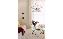 Globen Lighting Iris Bordslampa 51cm Burgundy* Bordslampor