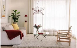 Globen Lighting Iris Bordslampa 51cm Burgundy* Bordslampor