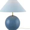 Globen Lighting Iris Bordslampa 39cm Duvblå* Bordslampor