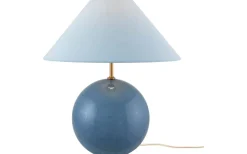 Globen Lighting Iris Bordslampa 39cm Duvblå* Bordslampor