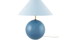Globen Lighting Iris Bordslampa 39cm Duvblå* Bordslampor