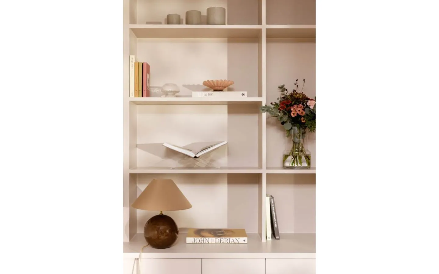 Bordslampor<Globen Lighting Iris Bordslampa 39cm Mocha