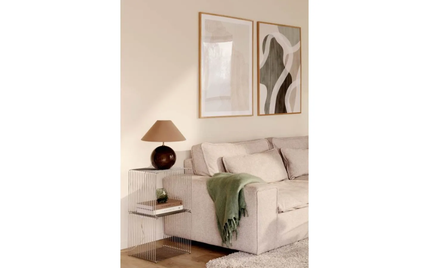 Bordslampor<Globen Lighting Iris Bordslampa 39cm Mocha