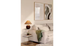 Bordslampor<Globen Lighting Iris Bordslampa 39cm Mocha