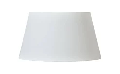 Enfärgade Runda Lampskärmar<ArmaturHantverk Iris Lampskärm Ø42cm Beige